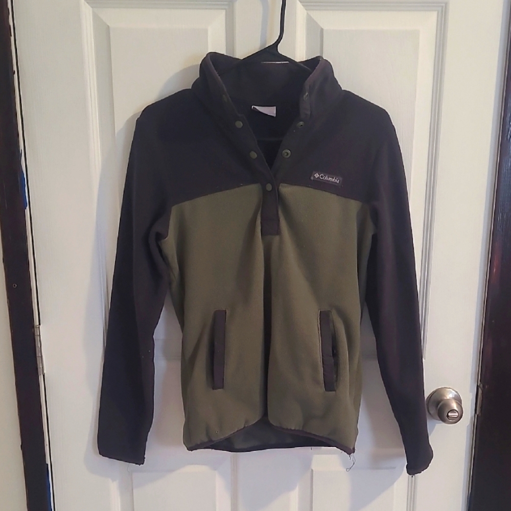 Columbia Green Fleece Jacket